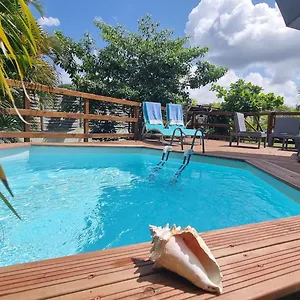 Antillaise De Charme De 3 Et Deux Aménagées Villa